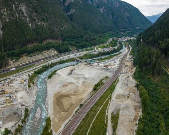 BBT-Baulos Eisackunterquerung: Tunnelbauarbeiten abgeschlossen
