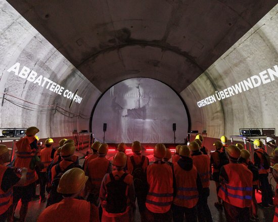 Wildly successful Open Tunnel Day at the Brenner Base Tunnel, at the Isarco Underpass construction site