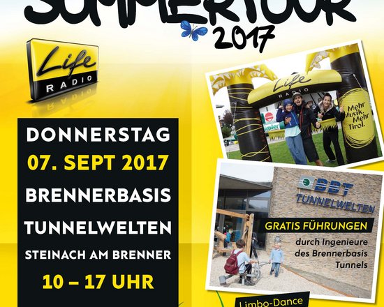 Die LIFE RADIO Sommertour zu Gast in den Tunnelwelten