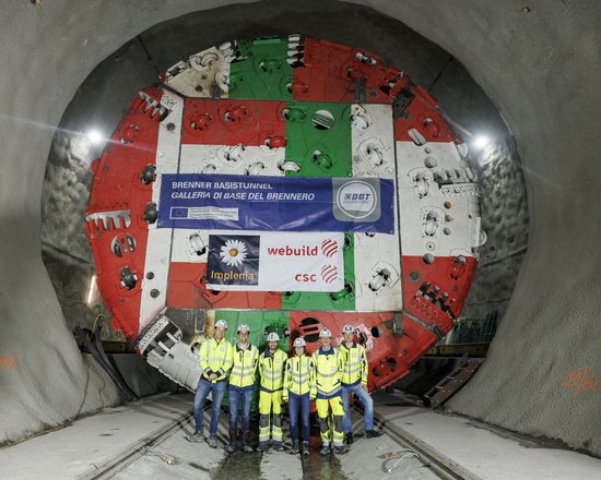 La TBM Ida raggiunge i suoi primi 2 km: un nuovo traguardo per il “gigante nella montagna” del cantiere H41 Gola del Sill-Pfons