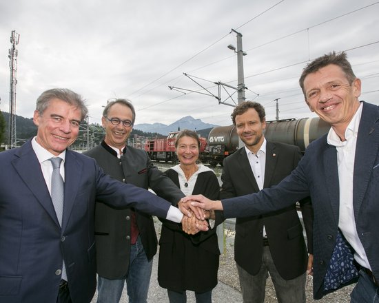 Feierliche Inbetriebnahme der dreigleisigen Einfahrt Bahnhof Innsbruck