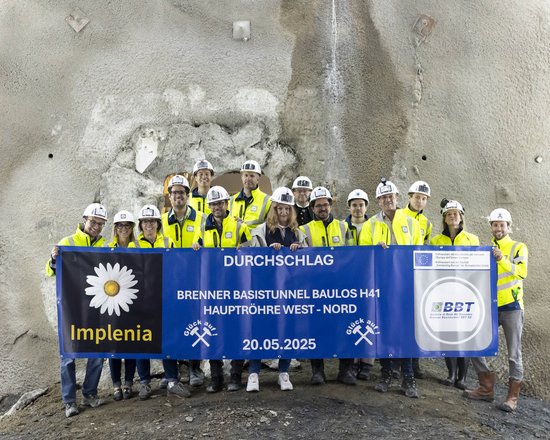 Weiterer Durchstich einer Haupttunnelröhre in Österreich