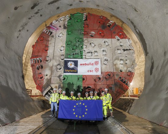 Cantiere H41 Gola del Sill-Pfons: la TBM Ida si appresta a entrare in un’importante zona di faglia
