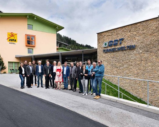 Brenner Base Tunnel: Completion of the parking lot redesign for “Tunnel World” and the JUFA hotel 