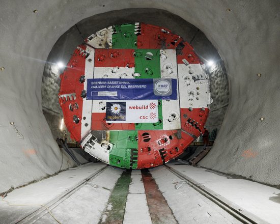 Construction site H41 Sill Gorge-Pfons: Lilia also reaches her own 3-km milestone