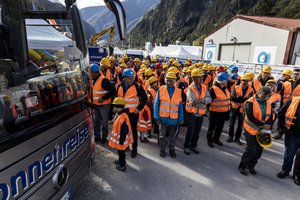 Impressionen vom Tag des offenen Tunnels 2022