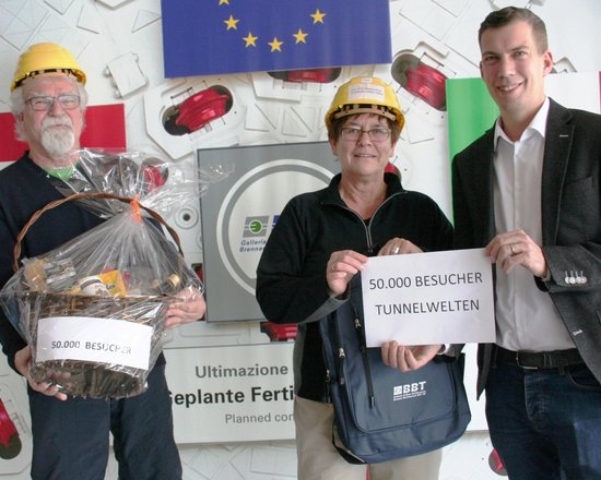 50.000 Besucher in den TUNNELWELTEN begrüßt