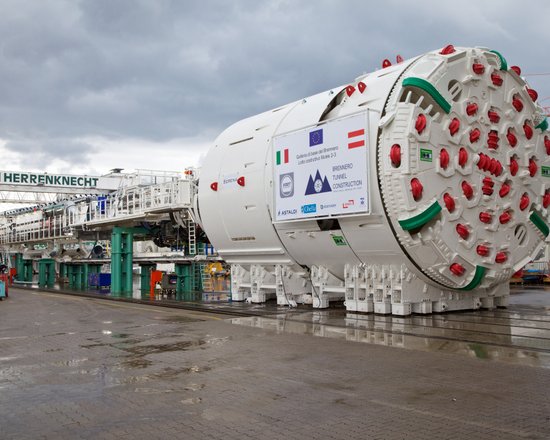 Start der Demontage der Tunnelbohrmaschine Serena