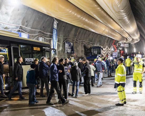 “Let’s go see the tunnel!” That’s what happened at the “Open Tunnel Day” in Ahrental, near Innsbruck