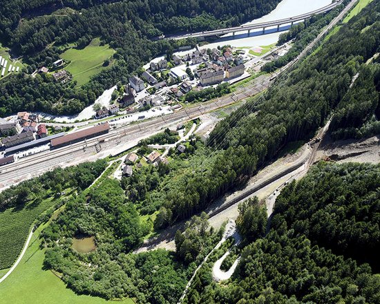 Works on the Schindlergraben in Fortezza completed