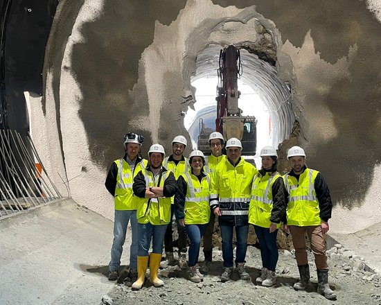 Breakthrough in the last main tunnel under the Isarco river