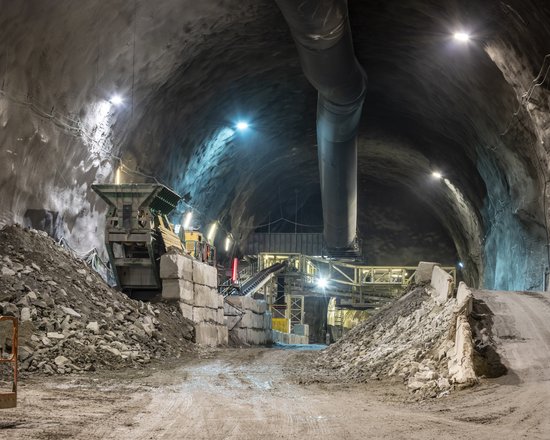 Brenner Base Tunnel Company (BBT SE) stops construction site operations 