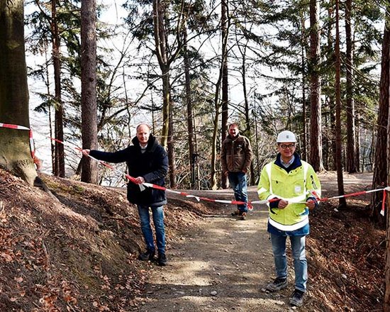 Ersatzwanderweg in die Sillschlucht ist geöffnet