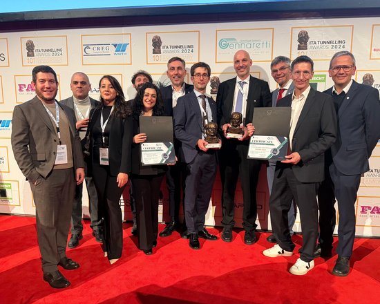 ITA Awards: the Brenner Base Tunnel swept the board