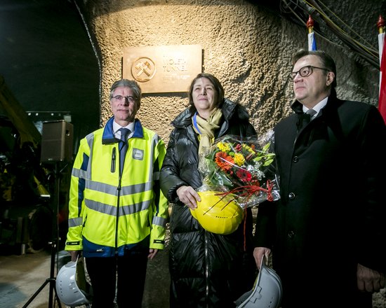 EU-Verkehrskommissarin Violeta Bulc besucht das europäische Vorzeigeprojekt BBT