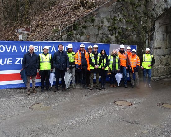 BBT SE: Baustellenübergabe Neue Zufahrtsstraße Riol