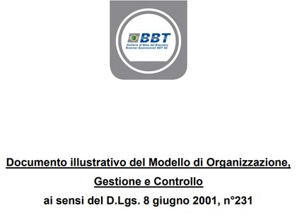 Modello di Organizzazione, Gestione e Controllo