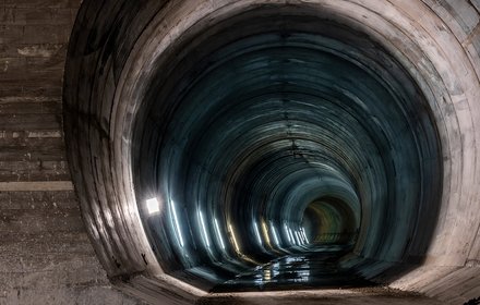 Haupttunnel im Baulos Eisackunterquerung