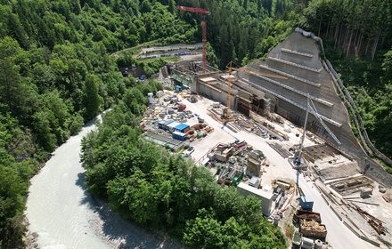 Lotto Gola del Sill - Vista da nord-est verso sud-ovest giugno 2023