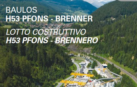 Project area Pfons-Brenner