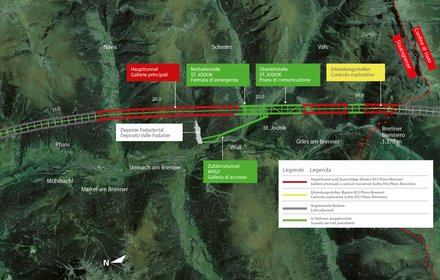 Overview map Lot "H53 Pfons-Brenner"