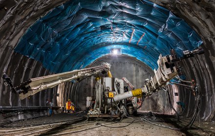 Eisackunterquerung - Injektionsarbeiten