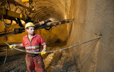 Ahrental access tunnel