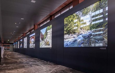 Dauerausstellung Innsbruck Hauptbahnhof