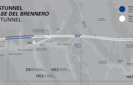 Project status Brenner Base Tunnel, 18.09.2025