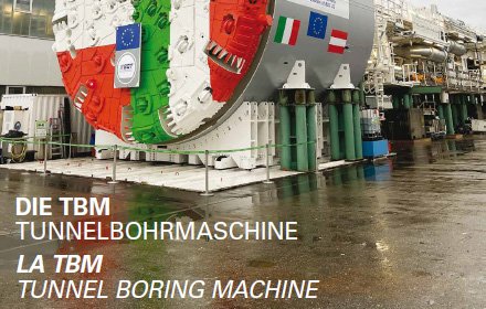 Die TBM (Tunnelbohrmaschine)