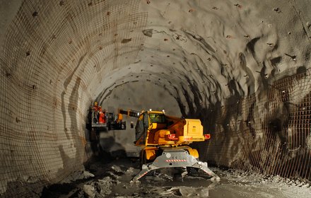 Consolidation work in the Periadriatic Line stretch