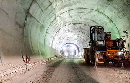 Fully lined tunnel